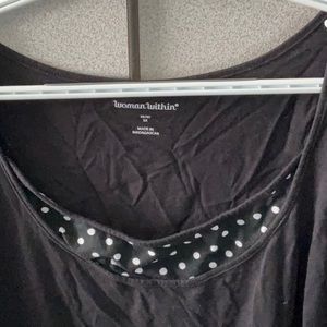 Woman within short sleeve shirt